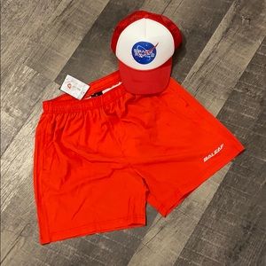 Baleaf Men’s Red Swim Trunks